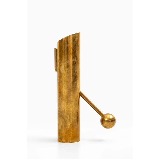 Swedish Model Variabel Candleholder by Pierre Forsell for Skultuna, 1950s For Sale - Image 3 of 5