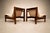 Michel Arnoult “Ouro Preto” Modular Loveseat / Pair of Open-Arm Lounge Chairs in Imbuia, Brazil, 1960s — Convertible Two-in-One Design For Sale - Image 9 of 18