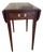 Henkel Harris Georgian Mahogany Pembroke Drop-Leaf Side Table For Sale