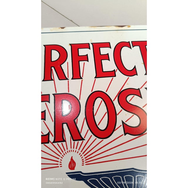 Not Yet Made - Made To Order Vintage Perfection Kerosene Standard Oil Metal Sign Advertising Reproduce Steel 1.3mm For Sale - Image 5 of 14