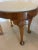 Antique Walnut Oval Stool, 1920 For Sale - Image 6 of 7