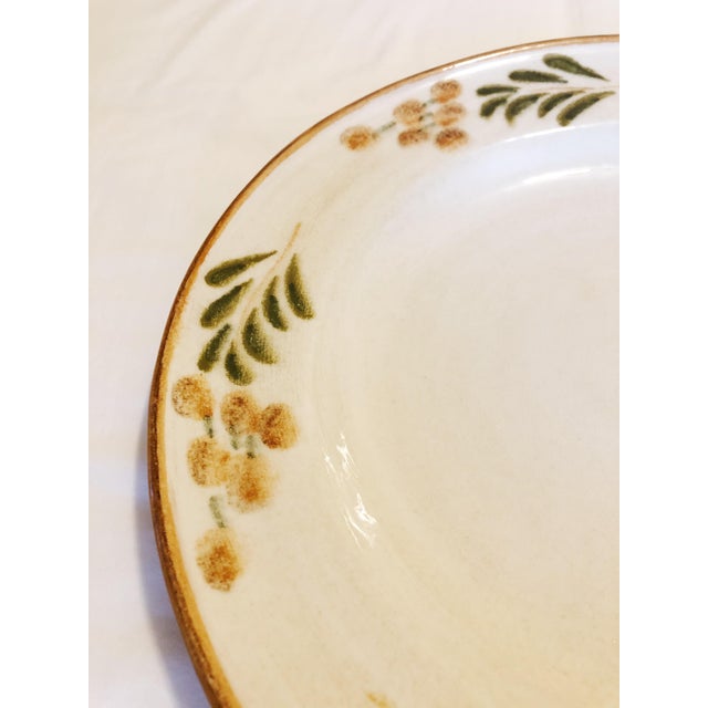 Farmhouse Williams Sonoma Hand Painted Italian Serving Platter For Sale - Image 3 of 7