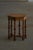 Wood Mid-Century Modern Danish Hexagon Side Table in Oak with Turned Legs, 1950s For Sale - Image 7 of 18