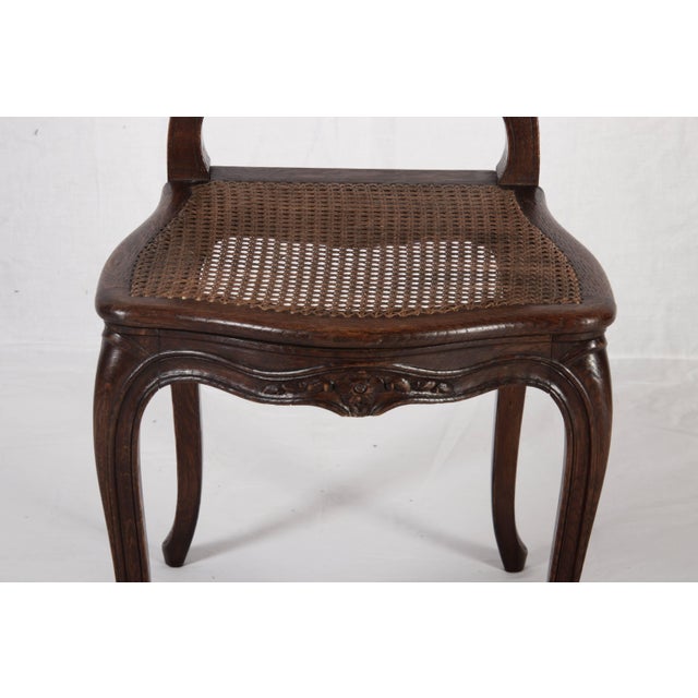 Brown Antique Baroque Rococo Chairs in Oak, 1890, Set of 8 For Sale - Image 8 of 18