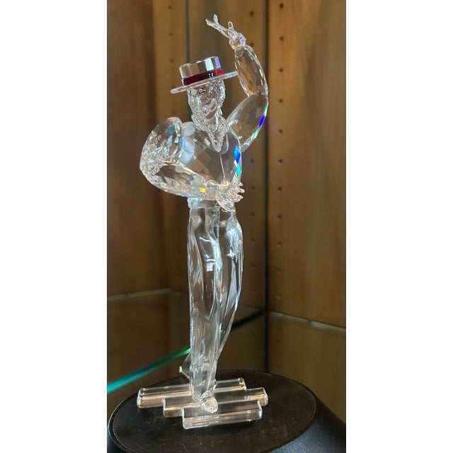 Glass Swarovski Antonio Crystal Figurine - Magic of Dance For Sale - Image 7 of 9