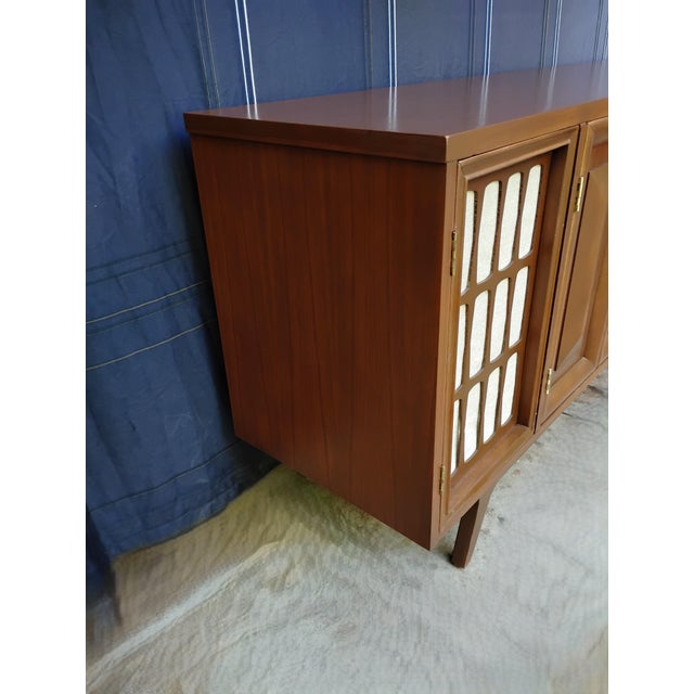 Entertainment Center Cabinet Tv Stand Credenza (No Radio or Turntable) For Sale - Image 15 of 16