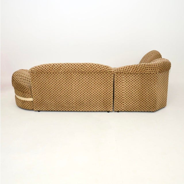 Vintage Sectional Corner Sofa and Table, 1970, Set of 5 For Sale - Image 6 of 12