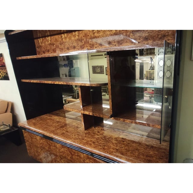 Idra Living Room Furniture in Walnut by Turri, 1992 For Sale - Image 15 of 16