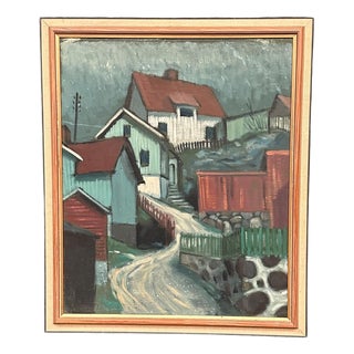 Unknown, Stryket, Nordingrå, 1959, Oil on Canvas, Framed For Sale