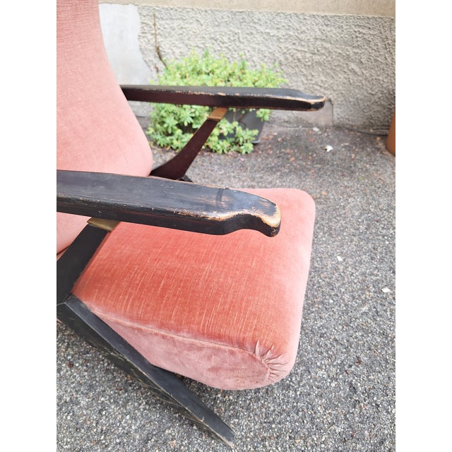 Reclining Armchair by Antonio Gorgone, 1950s For Sale - Image 4 of 14