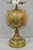 Traditional Vintage Italian Regency Style Brass & Wood Old World Globe Table Lamp by Hart For Sale - Image 3 of 18