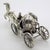 Metal Vintage Italian Handmade Silver Cinderella Pumpkin Carriage with Horse Figurine, 1980s For Sale - Image 7 of 13