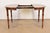 Baker Furniture Style Mid-Century Hollywood Regency Faux Bamboo Carved Walnut Extension Dining Table, Circa 1970s For Sale In South Bend - Image 6 of 13