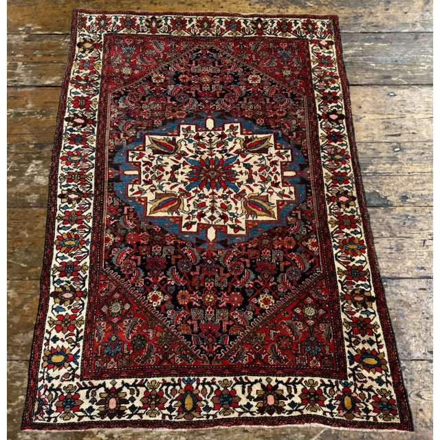 Antique Bidjar Rug, 1890s For Sale - Image 4 of 18