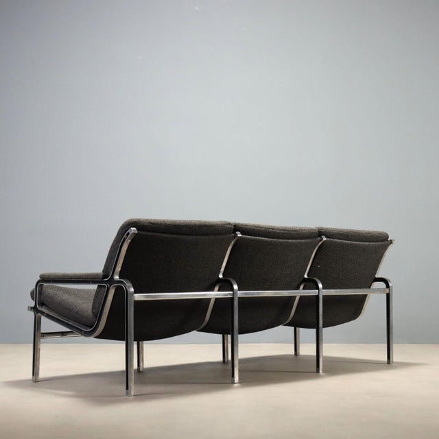 Vintage Sofa attributed to André Vandenbeuck from Strässle For Sale - Image 10 of 12