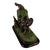 Art Deco Antique Cast Bronze Elephant Hunt Scene With Lion Antonio Amorgasti Belgium 1925 For Sale - Image 3 of 15