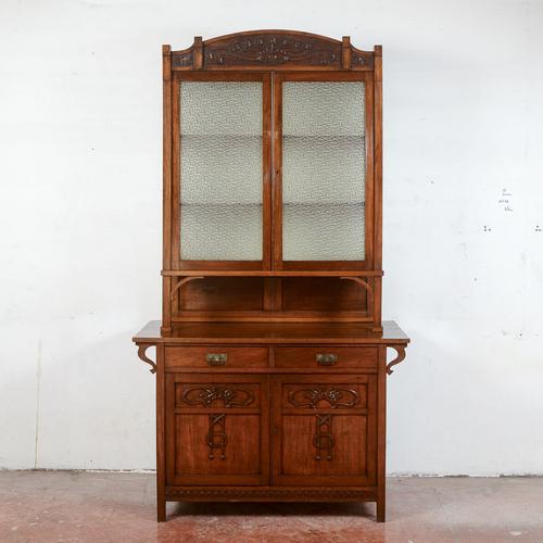 2-Body Sideboard Display Cabinet For Sale - Image 9 of 9