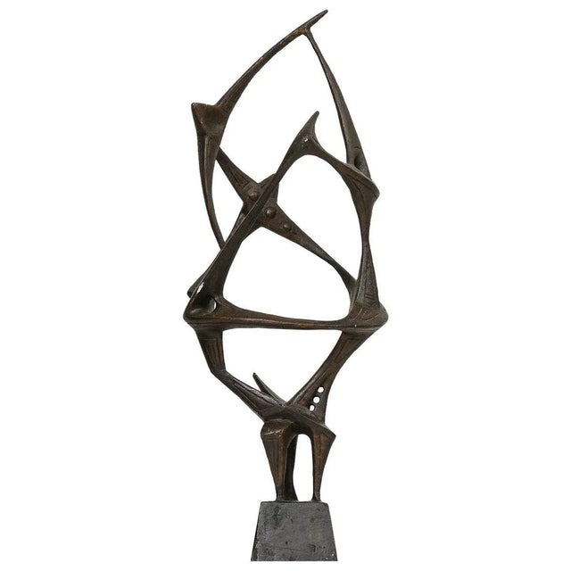Wood Hjalmar Ekberg, Abstract Sculpture, 1960s, Wood For Sale - Image 7 of 7