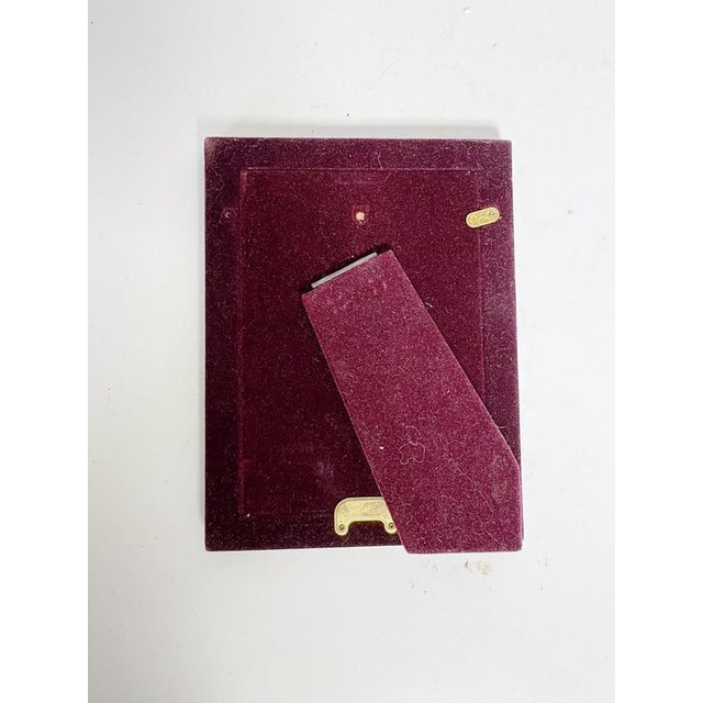 Vintage Metal Photo Frame, France, 1970s For Sale - Image 10 of 14
