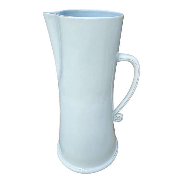 Oversize Ceramic Pitcher For Sale