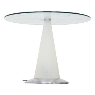 Birillo Side Table attributed to Parisotto for Fontana Arte, 1980s For Sale