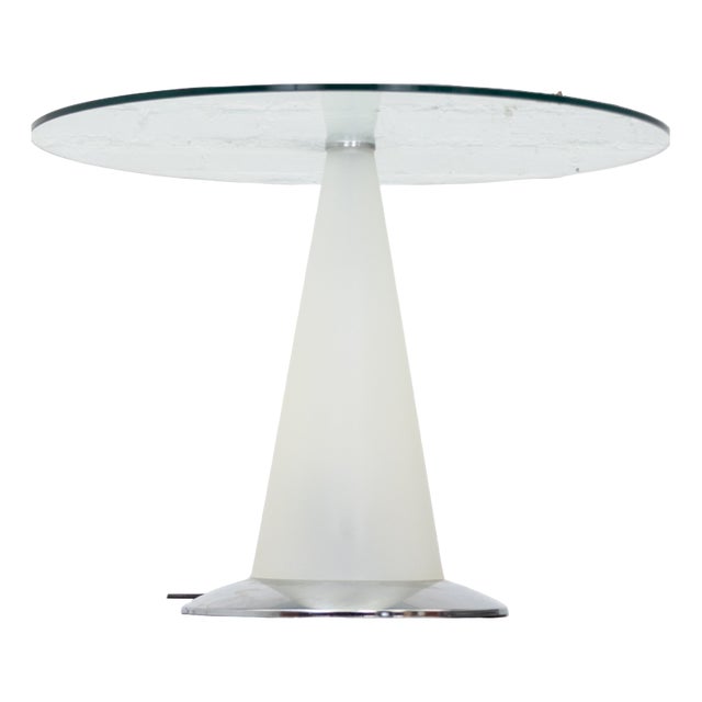 Birillo Side Table attributed to Parisotto for Fontana Arte, 1980s For Sale