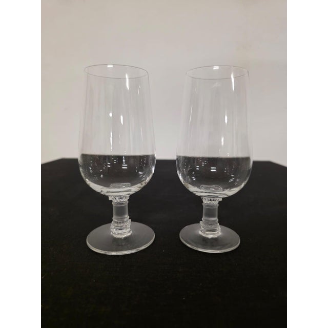 Vintage Murat Series Glasses by Lalique France, 1940s, Set of 15 For Sale - Image 8 of 17