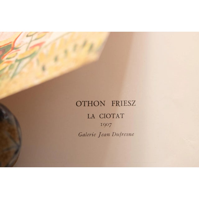 1943 After Othon Friesz "Paysage a La Ciotat", First Edition Parisian Offset Lithograph For Sale In Dallas - Image 6 of 8