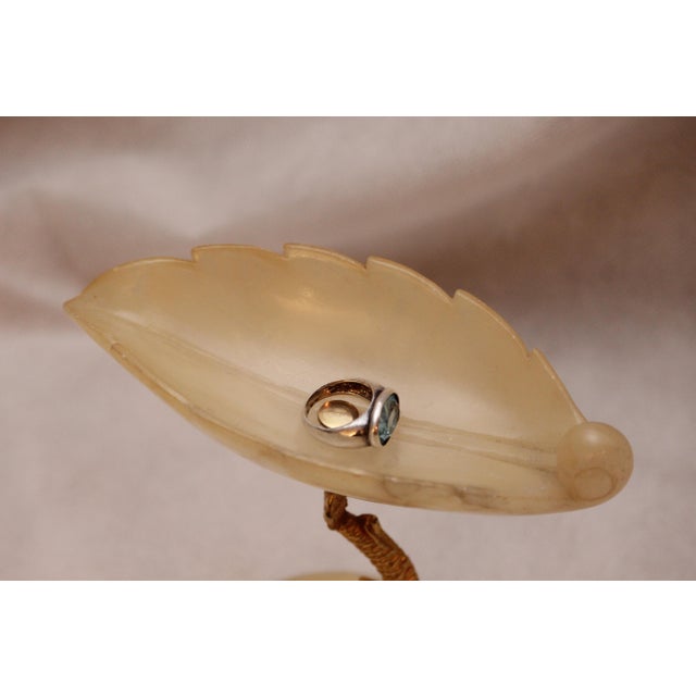 Footed Vase Gold Dolphin Decor, 1950s For Sale - Image 14 of 18