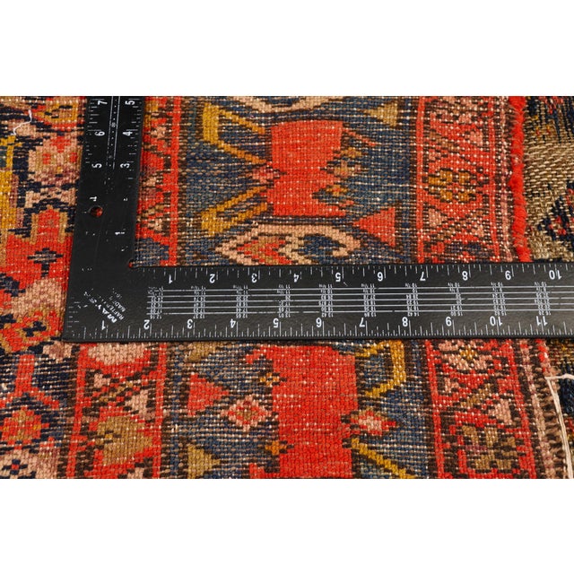 Textile Late 19th Century Persian Malayer Rug, 03'11 X 09'10 For Sale - Image 7 of 10