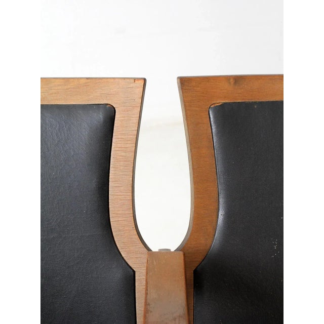 Early 20th Century Antique Theatre Seats Pair For Sale - Image 5 of 13