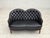 Scandinavian Sofa in Black Furniture Leather, 1960s For Sale - Image 4 of 18
