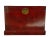 Red 1900s Hand Painted Red Trunk For Sale - Image 8 of 8