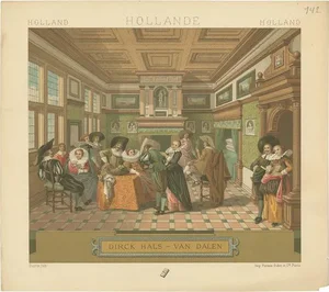 Racinet, Dirck Hals Van Dalen, 1880, Paper