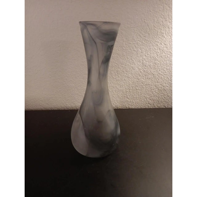 Mid-Century Modern Vintage Akcam Glass Vase, Made in Turkey For Sale - Image 3 of 4
