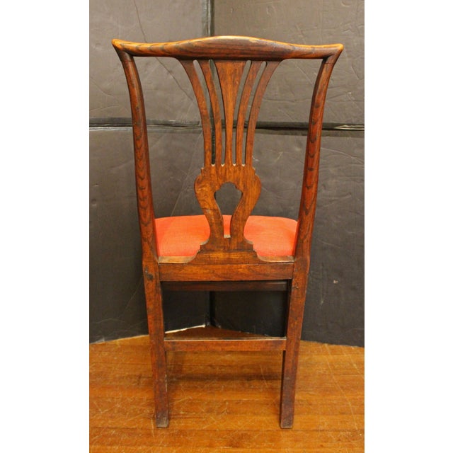 Late 18th Century Circa 1770 English Georgian Set of 4 Side Chairs For Sale - Image 5 of 6