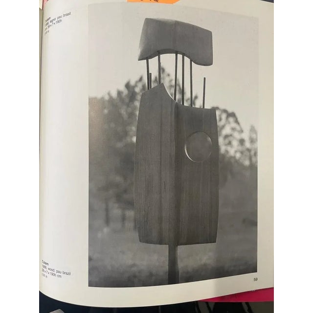 Elvio Becheroni, Totem, Walnut Sculpture For Sale - Image 3 of 11