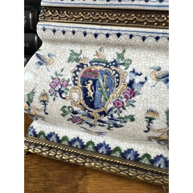 Capodimonte-Style Italian Porcelain Lidded Jar For Sale - Image 10 of 15