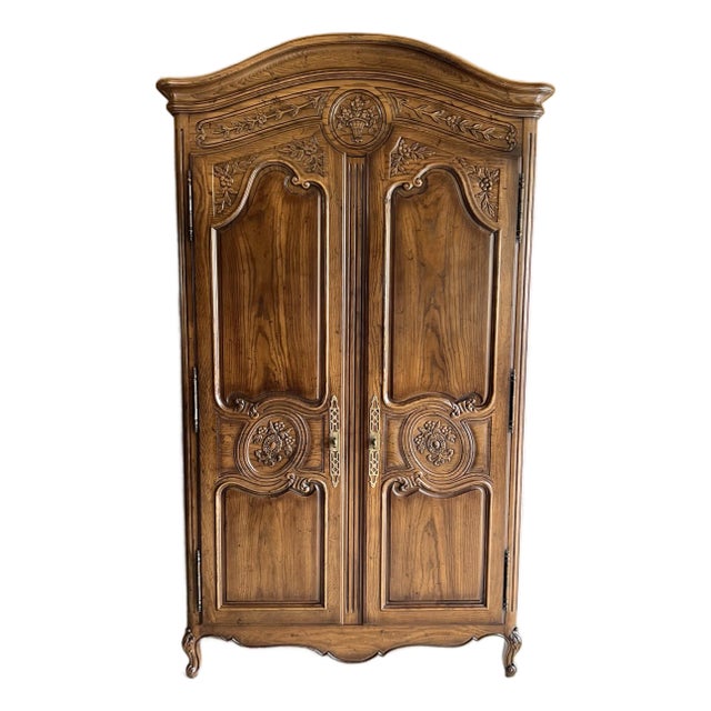 Henredon French Provincial Four Centuries Storage Armoire For Sale