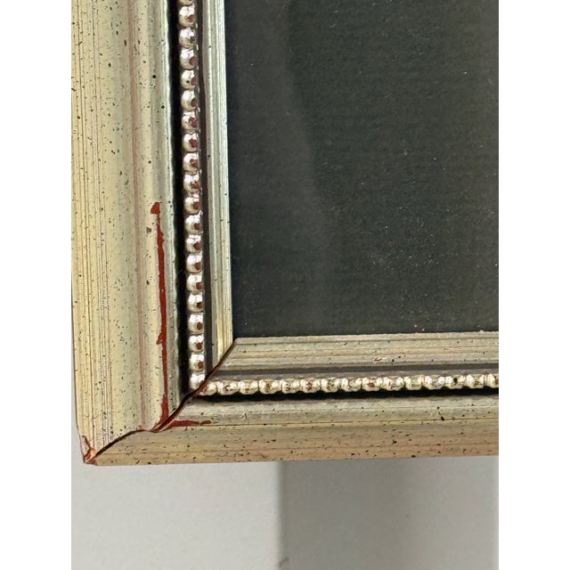 Silver Mid-Century Hans Figura Signed Alpine Landscape Aquatint Etching on Silk For Sale - Image 8 of 11