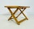 Mid-Century Modern Vintage Folding Teak Slatted Stool by Summit Furniture, Outdoor or Indoor Seat For Sale - Image 3 of 16