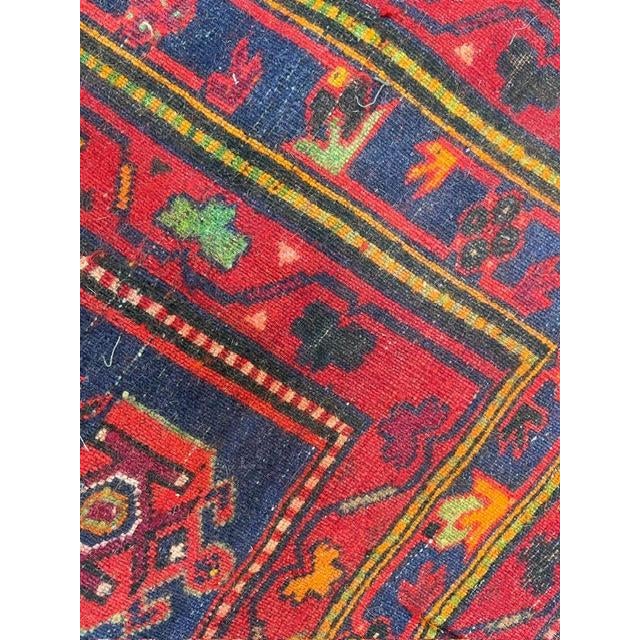 Antique N. West Persian Rug , 5' X 8'5 For Sale In New York - Image 6 of 7