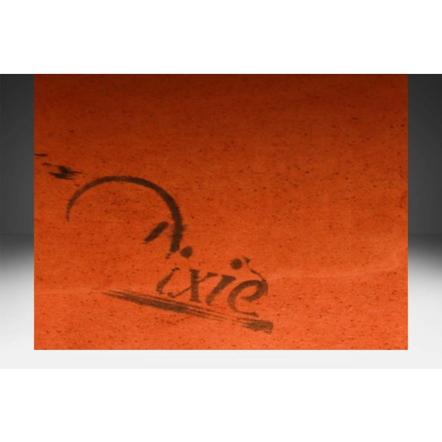 1960s Mid Century Full Headboard Storage Bookcase For Sale - Image 11 of 13