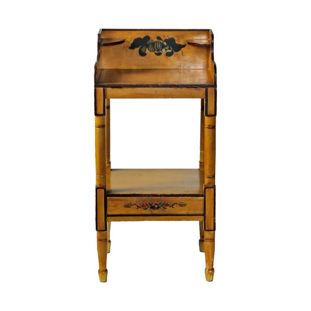 Traditional Antique Federal Era Washstand For Sale - Image 3 of 6