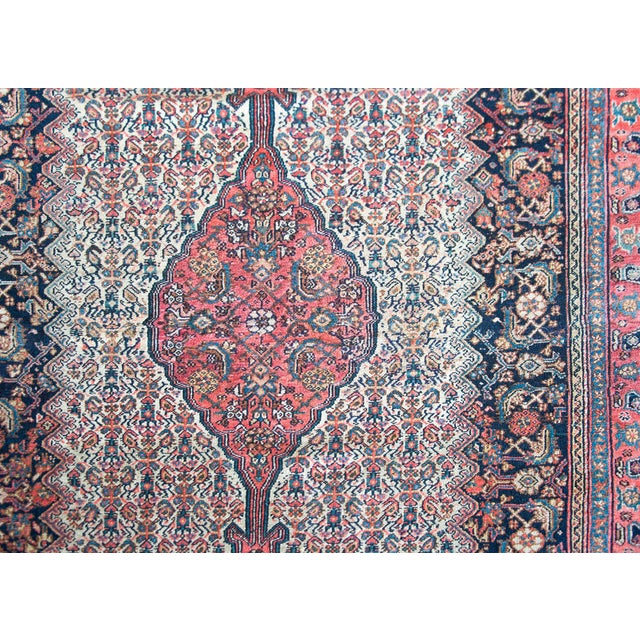 Early 20th Century Persian Bibikibad Rug For Sale - Image 15 of 16