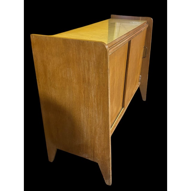 Vintage Sideboard in Oak, 1950s For Sale - Image 4 of 9