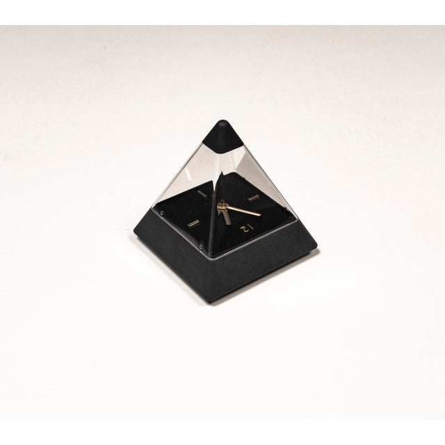 1980s Pyramid Clock by Hidekatsu Nomizu for Tochigi Tokei, 1989 For Sale - Image 5 of 18