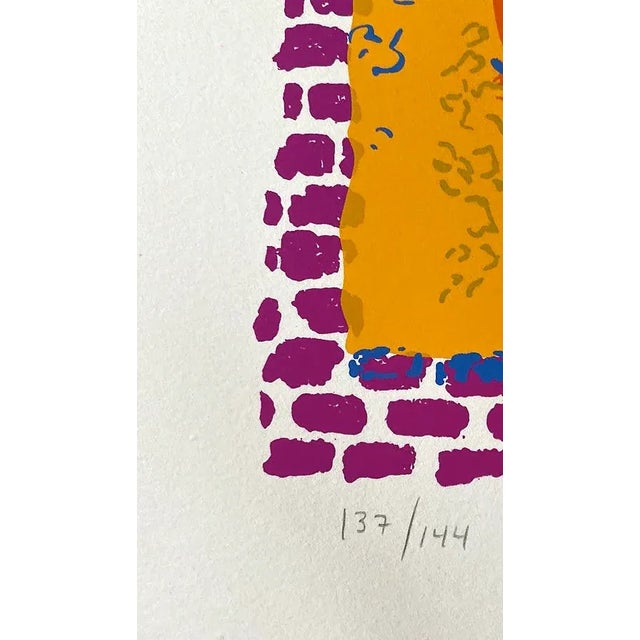 Contemporary Nancy Graves "Untitled" Serigraph For Sale - Image 3 of 5