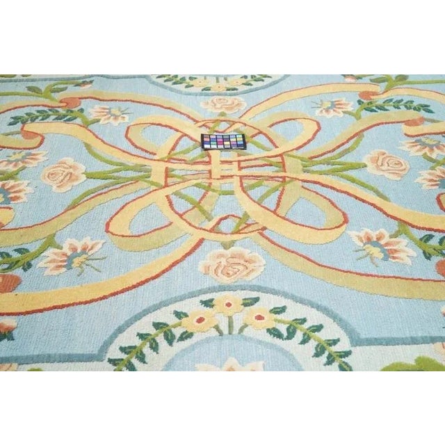 Turkish Sumak Rug 6' X 9' For Sale - Image 9 of 10