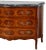 Late 20th Century A Louis XV-Style Marble-Top Commode Dresser With Exquisite Greek Key Inlay For Sale - Image 5 of 8
